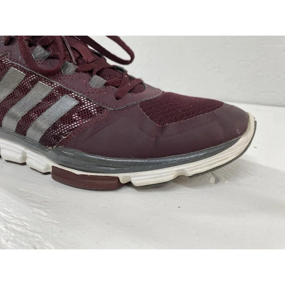 Adidas Speed Trainer Maroon Running Shoe Size 9.5 Men's Active Pickleball